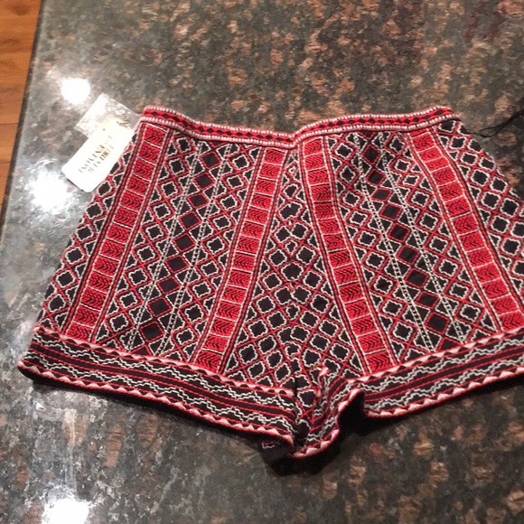 Forever 21 NWT Woven Embroidery Shorts - Picture 4 of 7